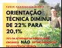 Orientação técnica diminuiu na agricultura e revela desmonte das políticas públicas