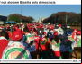 Vídeo mostra a marcha dos agricultores familiares pela democracia do Brasil